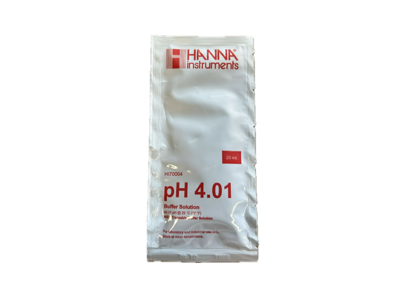 PH4 buffer solution - 20ml sachet